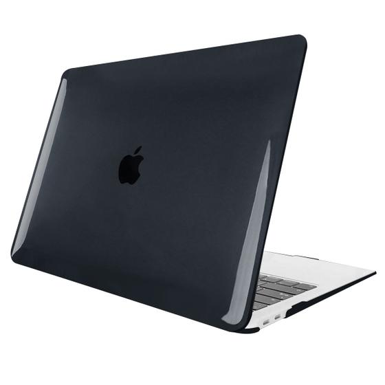 Imagem de Capa Case Slim Compativel com Macbook NEW AIR 13" A1932 / A2179 / A2337 com Chip M1 - BLACK DIAMOND