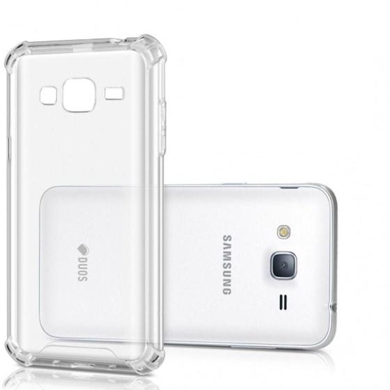 Imagem de Capa Case Transparente Antichoque Samsung J7 Metal J710