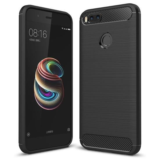 Imagem de Capa Case Xiaomi Mi A1 / 5X (Tela 5.5) Carbon Fiber Anti Impacto