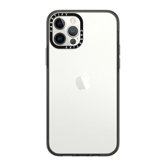 Imagem de Capa CASETiFY Compact Transparente para iPhone 12/12 Pro