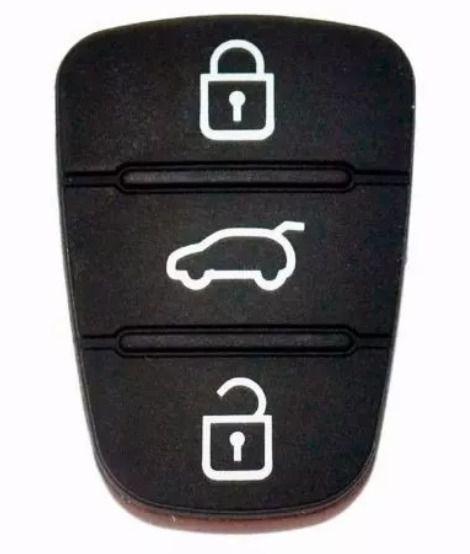 Imagem de Capa Chave Frontal Hyundai I30 / Ix35 / Azera 3 Bts Key Pad