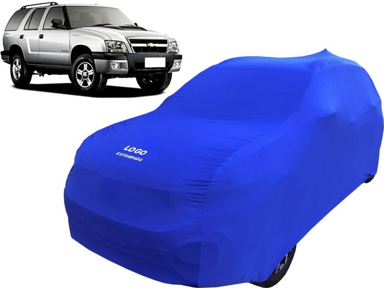 Imagem de Capa Chevrolet Blazer Tecido Lycra Macio Não Risca Pintura