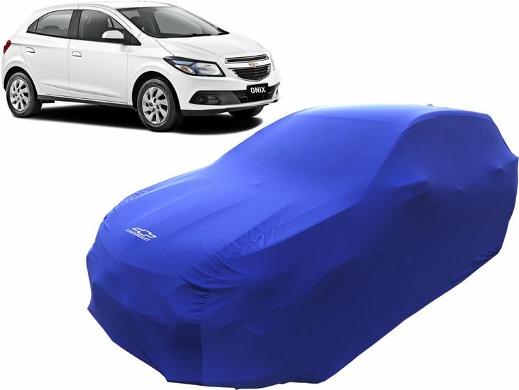 Imagem de Capa Chevrolet Onix Joy Tecido Lycra Macio Não Risca Pintura