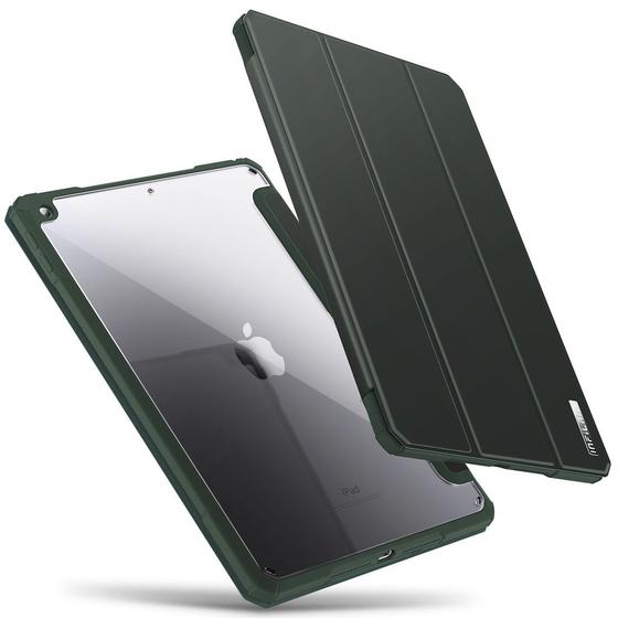 Imagem de Capa Clear Premium iPad 8 10.2 Pol (2020) A2270 A2428 A2429 c/ Função Wake Sleep