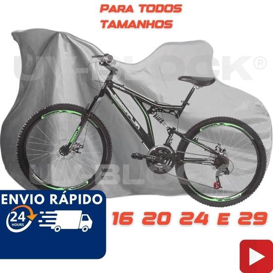 Imagem de Capa Cobrir Bike Bicicleta Impermeável Uv-Block Aro 20 - 29