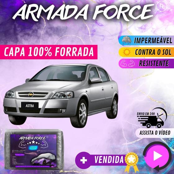 Capa Cobrir Carro ASTRA HATCH 100% Forrada Armada Force 100% Impermeável Forro Total Protege Sol Chuva Poeira Lona Proteção Automotiva Hatch e Sedan Menor preço em Capa Cobrir Carro ASTRA HATCH 100% Forrada Armada Force 100% Impermeável Forro Total Protege Sol Chuva Poeira Lona Proteção Automotiva Hatch e Sedan