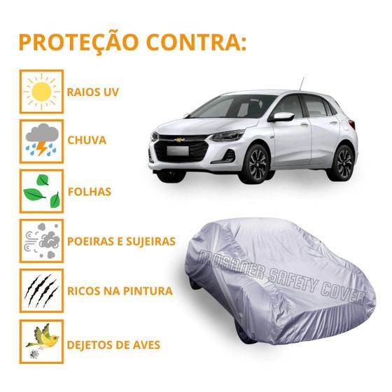 Imagem de Capa Cobrir Carro Carro Ônix Hatch Com Qualidade Impermeável