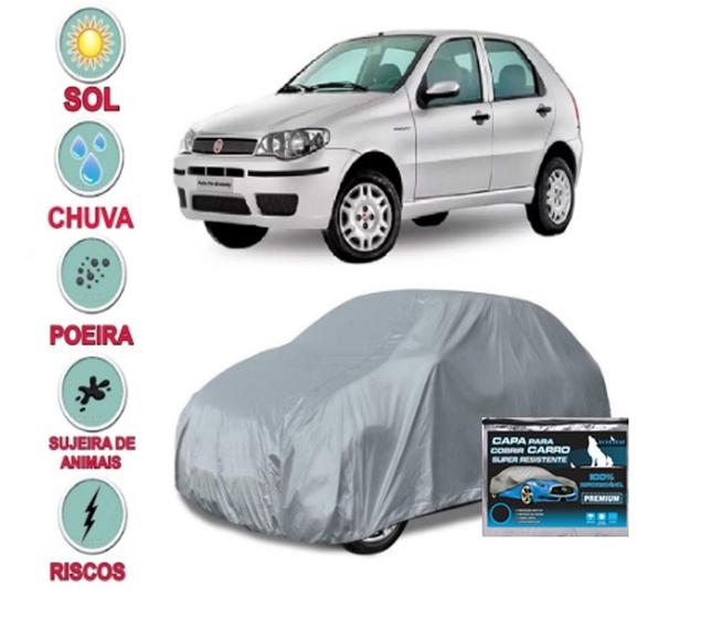 Imagem de Capa Cobrir Carro Fiat Palio Impermeável Proteção