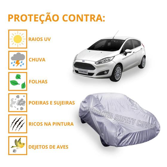 Imagem de Capa Cobrir Carro Ford New Fiesta Hatch Protege Impermeável