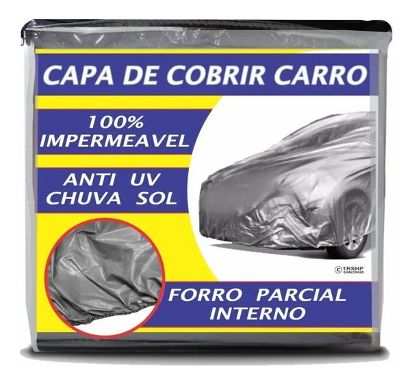 Capa Cobrir Carro Impermeavel Forrada Proteção Chuva Sol Poeira Maresia Resíduos Menor preço em Capa Cobrir Carro Impermeavel Forrada Proteção Chuva Sol Poeira Maresia Resíduos
