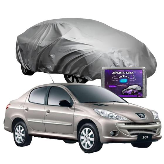 Imagem de Capa Cobrir Carro Peugeot 207 Sedan Impermeável com Forro