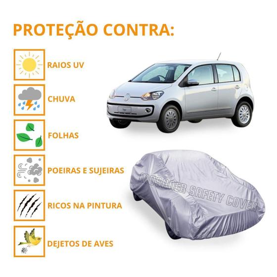 Imagem de Capa Cobrir Carro Volkswagen Up Com Proteção Impermeável