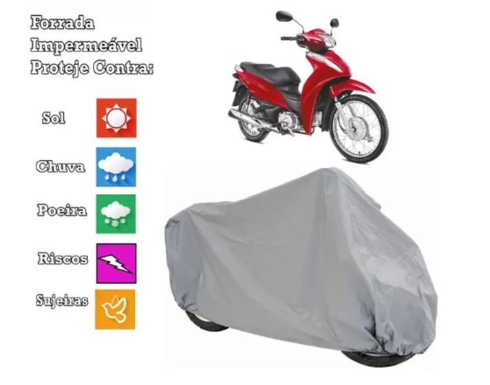 Imagem de Capa cobrir moto Biz (todas) 100% Impermeável Proteção Total
