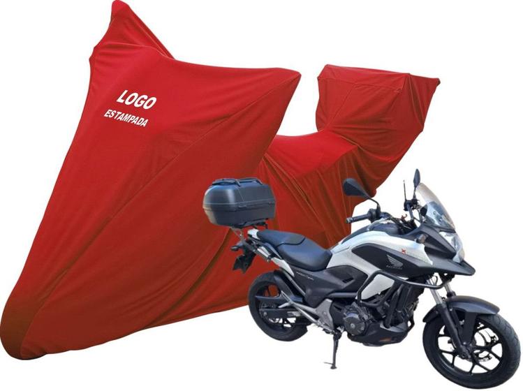 Imagem de Capa Cobrir Moto Honda Nc 700 750 X Espaço Bau Central