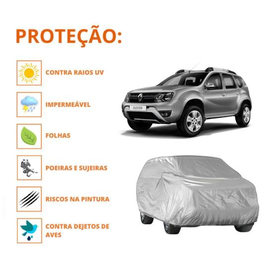Imagem de Capa Cobrir Renault Duster Protege Com Qualidade Impermeável