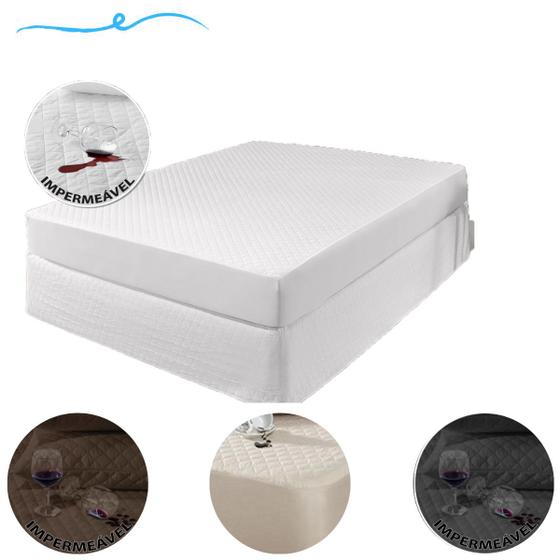 Capa Colchão Cama Solteiro Impermeável Anti-ácaro 4 Camadas Menor preço em Capa Colchão Cama Solteiro Impermeável Anti-ácaro 4 Camadas