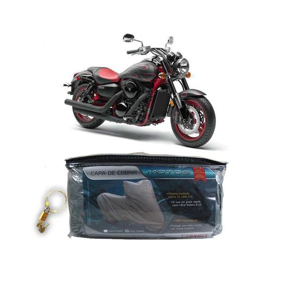 Imagem de Capa com cadeado para cobrir KAWASAKI Vulcan 1600 Mean Streak GG(199)