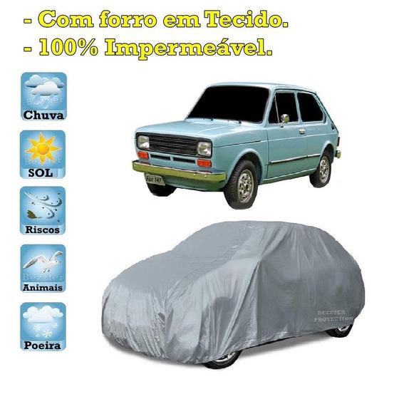 Imagem de Capa com forro cobrir carro Fiat 147 100% Impermeável Proteção Bezzter