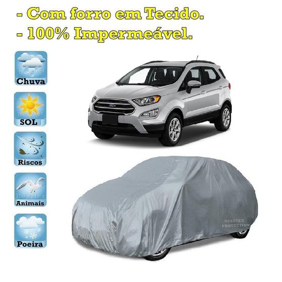 Imagem de Capa com forro cobrir carro Ford Eco-sport 100% Impermeável Proteção Bezzter