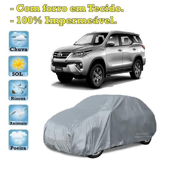 Imagem de Capa com forro cobrir carro Toyota SW4 100% Impermeável Proteção Bezzter