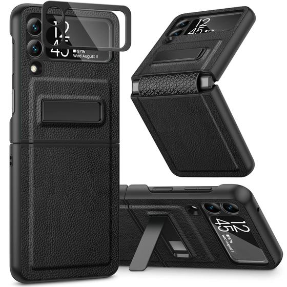 Imagem de Capa com Kickstand Caka para Samsung Galaxy Z Flip 3 5G - Com Protetor
