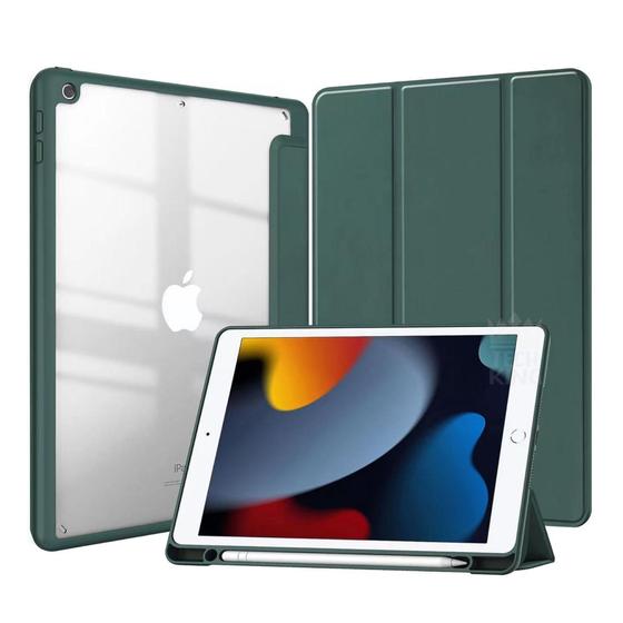 Imagem de Capa Com Slot Para Caneta Compativel Com iPad 7ª 10,2'' 2019