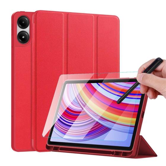 Imagem de Capa Com Slot Para Xiaomi Poco Pad 12.1 + Caneta + Película