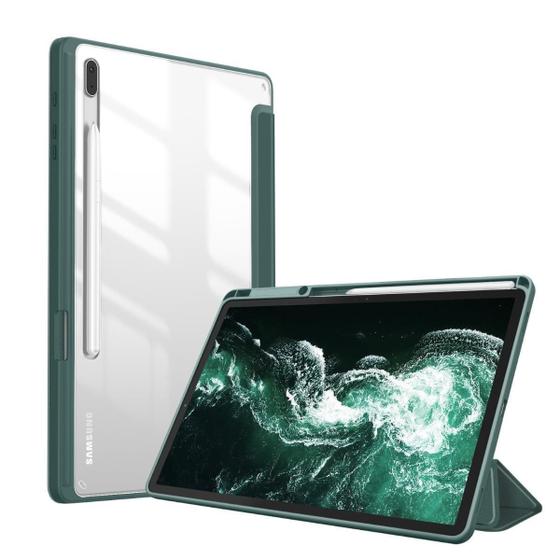 Imagem de Capa Com Suporte Caneta Para Tablet Samsung S7+ 2020 (T970)