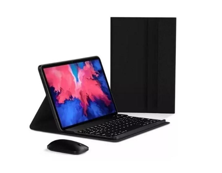 Imagem de Capa Com Teclado Bluetooth E Mouse Para Tablet S6 Lite