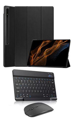 Imagem de Capa Com Teclado+ Mouse P Tablet Sm Galaxy Tab S8 Ultra 14.6