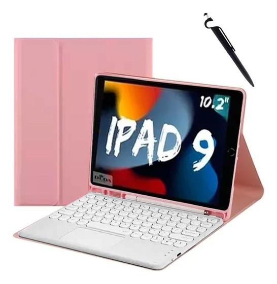 Imagem de Capa Com Teclado Para Tablet 10,2 9 Ger Com Touchpad + Caneta