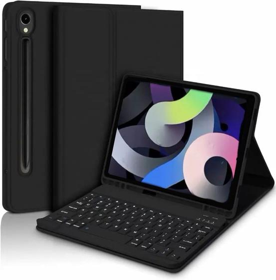 Imagem de Capa Com Teclado Wifi Samsung Galaxy Tab S7/s8/s9 Fe 11 Pol