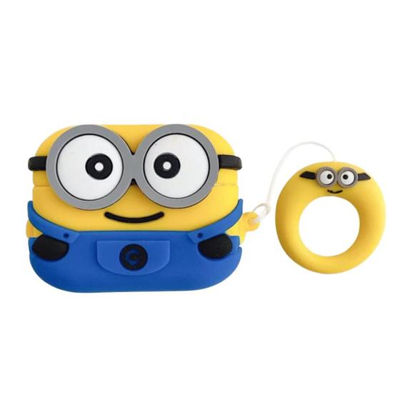 Imagem de Capa Compatível AirPods 3 Geração Silicone Minions