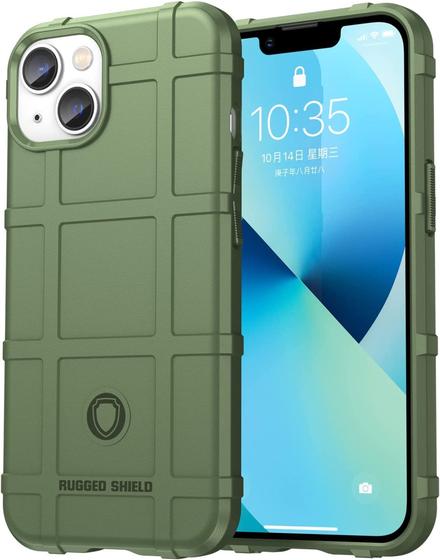 Imagem de Capa Compatível Com Apple iPhone 14 Plus (Tela 6.7) Rugged Shield Anti Impacto