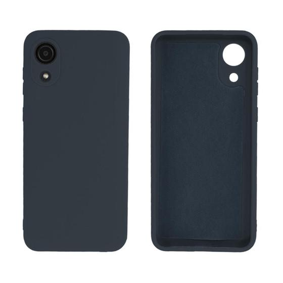 Imagem de Capa Compatível com Galaxy A03 CORE Silicone Premium e Proteção de Câmera Lisa