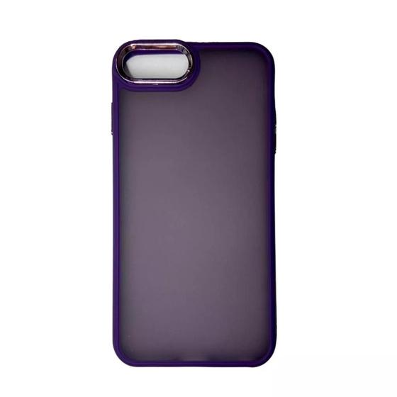 Imagem de Capa Compatível com IPhone 7/8 Plus Capinha Case Protetora Space Fosca Colorida