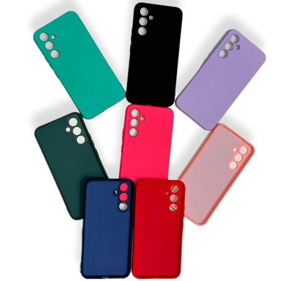 Imagem de Capa Compatível Para Samsung A15 Silicone Aveludada