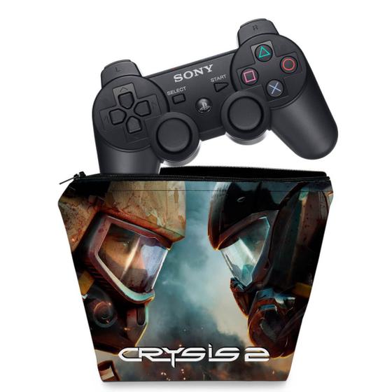 Imagem de Capa Compatível PS3 Controle Case - Crysis 2