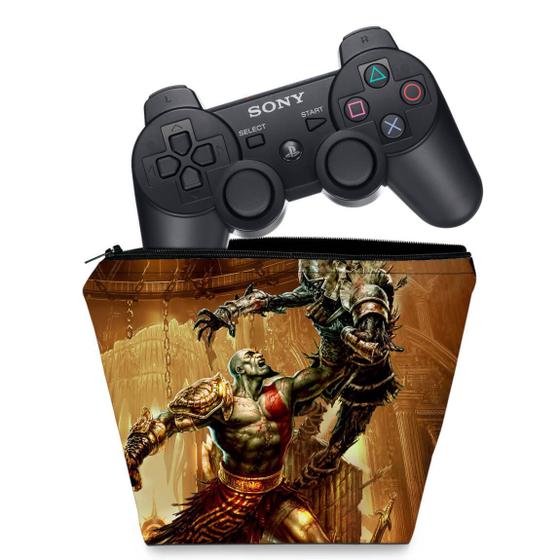 Imagem de Capa Compatível PS3 Controle Case - God Of War 3 1