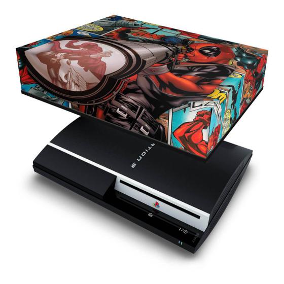 Imagem de Capa Compatível PS3 Fat Anti Poeira  - Deadpool