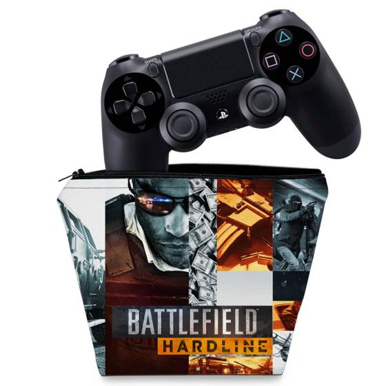 Imagem de Capa Compatível PS4 Controle Case - Battlefield Hardline