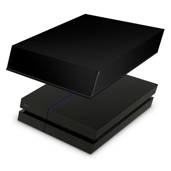 Imagem de Capa Compatível PS4 Fat Anti Poeira - Preta All Black