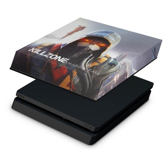 Capa Compatível PS4 Slim Anti Poeira Killzone Shadow Fall Pop Arte
