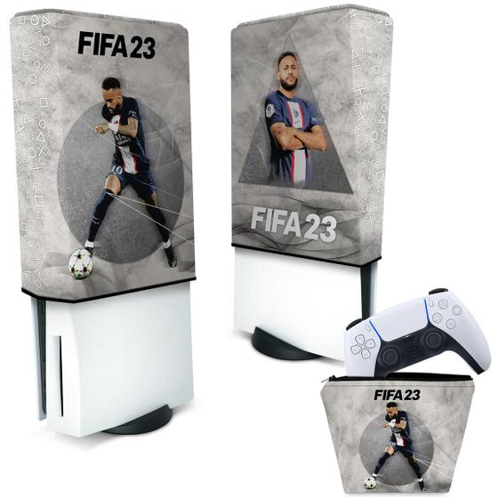 Imagem de Capa Compatível PS5 Anti Poeira e Case Controle - FIFA 23