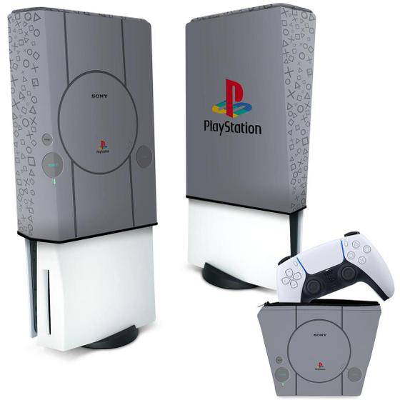 Imagem de Capa Compatível PS5 Anti Poeira e Case Controle - Sony Playstation 1