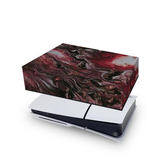 Imagem de Capa compatível PS5 Slim Horizontal Anti Poeira - Abstrato 104