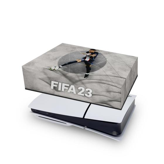 Imagem de Capa compatível PS5 Slim Horizontal Anti Poeira - FIFA 23
