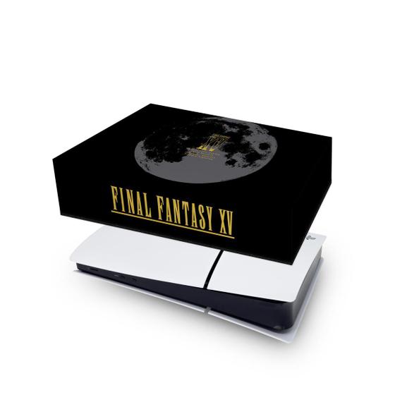 Imagem de Capa compatível PS5 Slim Horizontal Anti Poeira - Final Fantasy XV