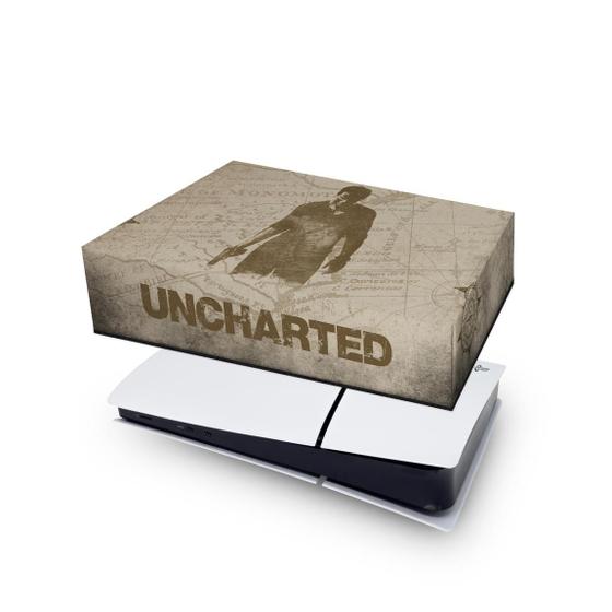 Imagem de Capa compatível PS5 Slim Horizontal Anti Poeira - Uncharted