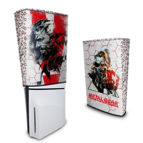 Imagem de Capa compatível PS5 Slim Vertical Anti Poeira - Metal Gear Solid